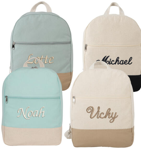 Sac à dos essentiel en coton